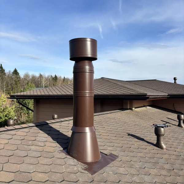 Монтаж каминной топки ASTOV (АСТОВ) П2С 14057 L с комплектующими в деревянном доме