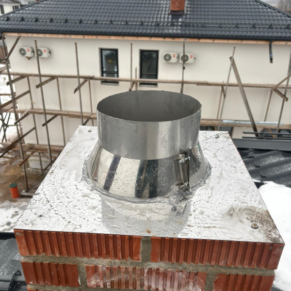Каминная топка ASTOV П3С 8457 с шибером, гильзация канала в каменном доме Каминная топка ASTOV П3С 8457 с шибером, гильзация канала в каменном доме