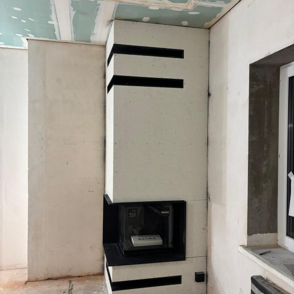 Каминная топка ASTOV П2С 6057L с комплектующими, гильзация канала Каминная топка ASTOV П2С 6057L с комплектующими, гильзация канала