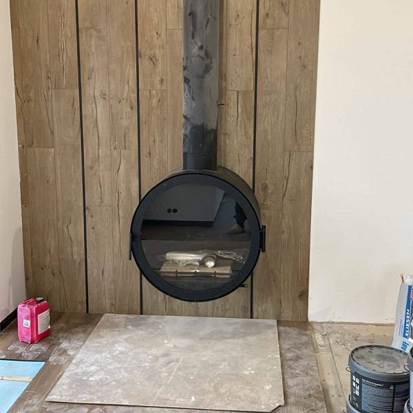 Камин пристенный подвесной на дровах Russia Grill Модель LOFT - 30 монтаж в кирпичном доме Камин пристенный подвесной на дровах Russia Grill Модель LOFT - 30 монтаж в кирпичном доме