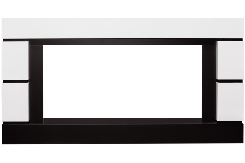 Портал Modern - Белый с черным (Глубина 300 мм)