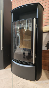 Печь-камин EMBER SKI-202(201) (чёрная)