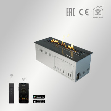 Автоматический встраиваемый биокамин AirTone ANDALLE 450 графит