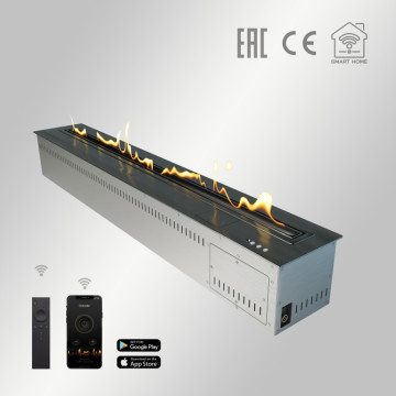 Автоматический встраиваемый биокамин AirTone ANDALLE 1200 графит