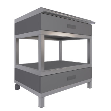 Мобильный модуль со столом