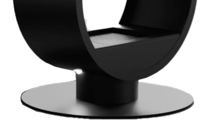 Камин дровяной центральный островной AVES 2 Модель НЕАПОЛЬ