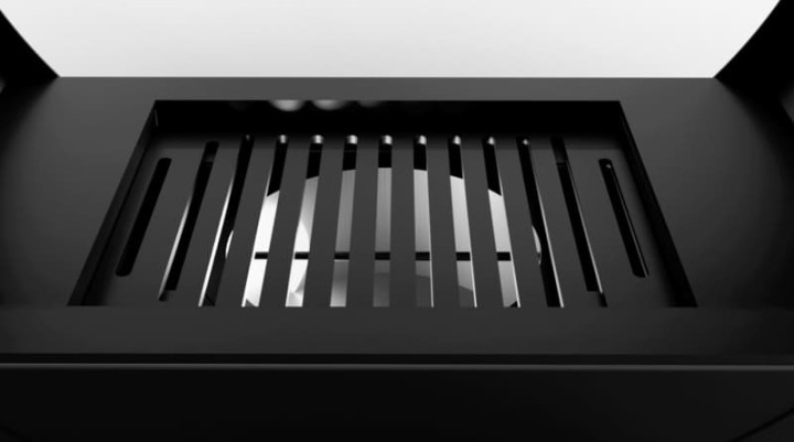 Камин дровяной центральный островной AVES 2 Модель НЕАПОЛЬ