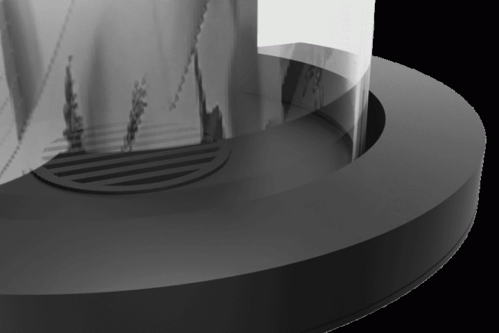 Камин дровяной угловой AVES 13 Модель ВЕНЕЦИЯ открытый