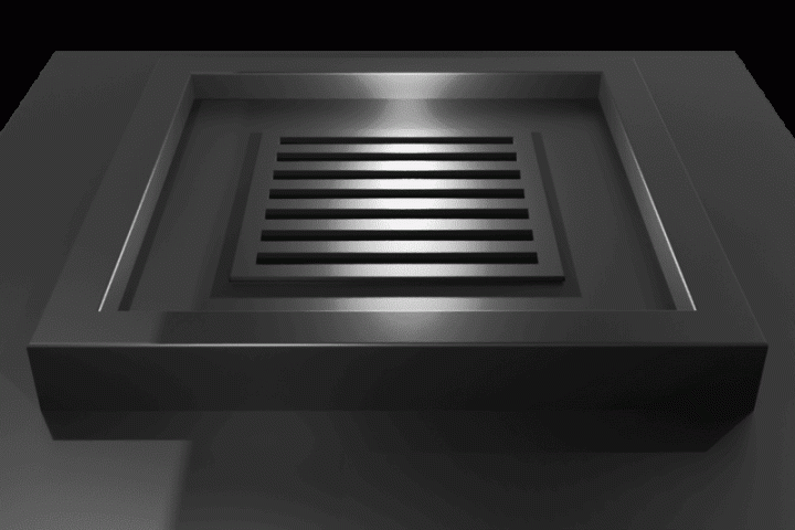 Камин центральный AVES 17 Модель СИЦИЛИЯ с электроприводом стекол опускающихся в базу