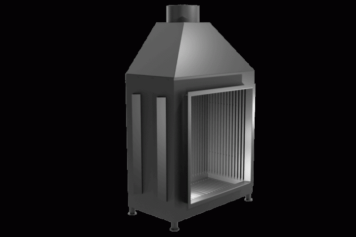 Топка дровяная фронтальная AVES 18 Модель ЭЛЬБА