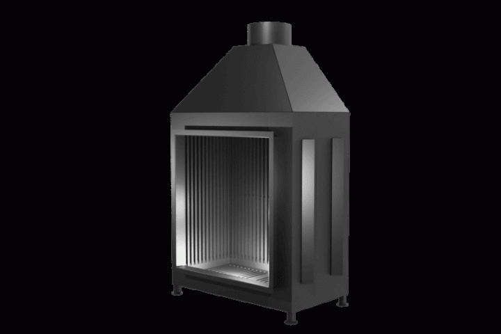 Топка дровяная фронтальная AVES 18 Модель ЭЛЬБА