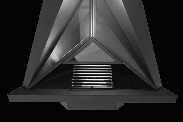 Камин дровяной угловой AVES 19 Модель БАРИ