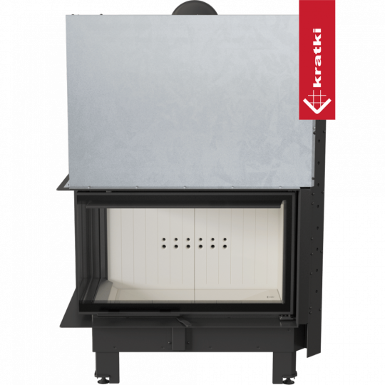 Топка Kratki PRO MBO/L/BS/G угловое стекло слева, гильотина