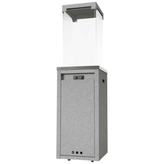 Нагреватель газовый PATIO/LIGHT сталь, цвет гранит