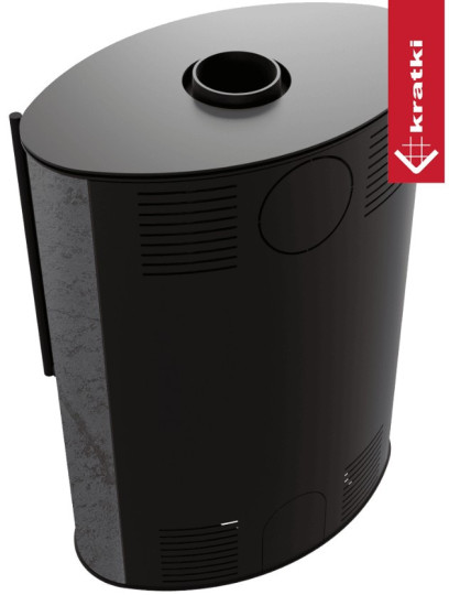 Печь Kratki PRO BJORN GRAFITE SATIN