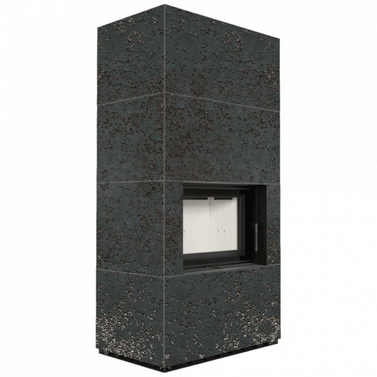 Каминокомплект Kratki PRO FLOKI OXIDE NERO