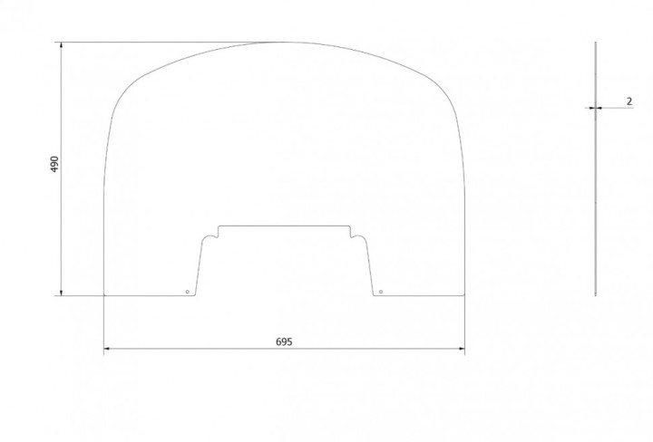 Притопочный лист Kratki KOZA/AB/ENYO