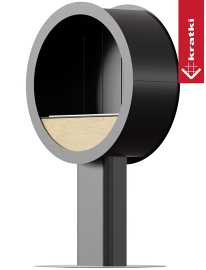 Биокамин напольный Kratki Orbio TUV