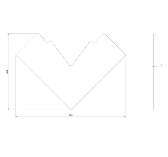 Притопочный лист Kratki TORA