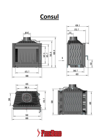 Топка Consul 12 кВт