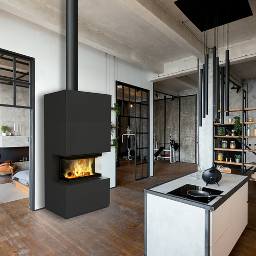 Каминокомплект Home Easy Box Indian Black с топкой NBC