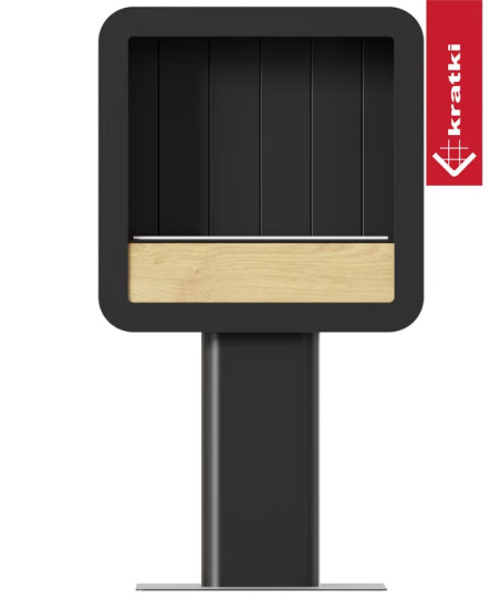 Биокамин напольный Kratki Tetra TUV