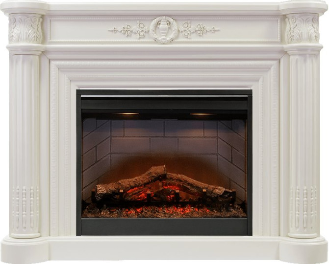 Каминокомплект Manor - Белый дуб с очагом Symphony 26'' DF2608-INT Каминокомплект Manor - Белый дуб с очагом Symphony 26'' DF2608-INT