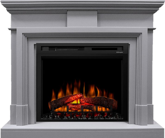 Каминокомплект Coventry Gray - Серый с очагом XHD28L-INT Каминокомплект Coventry Gray - Серый с очагом XHD28L-INT