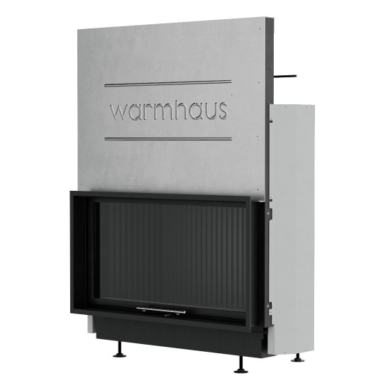 Каминная топка Warmhaus (Вармхаус) FLAT 100/57h с 3D-панелями