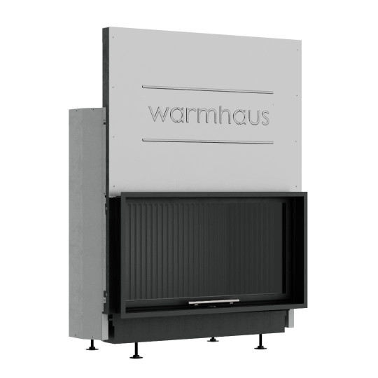 Каминная топка Warmhaus (Вармхаус) FLAT 100/57h с 3D-панелями