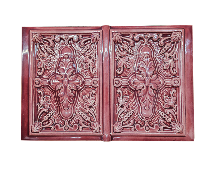 Печь-камин Astov Майолика Классик Вишня