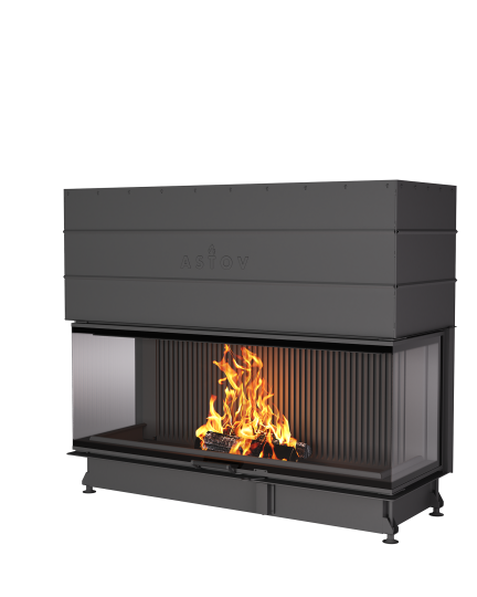 Каминная топка ASTOV П3С 15057 футеровка 3D Каминная топка ASTOV П3С 15057 футеровка 3D