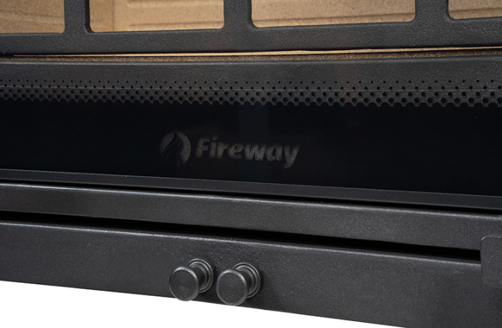 Чугунная дровяная печь Fireway Solo II Чугунная дровяная печь Fireway Solo II