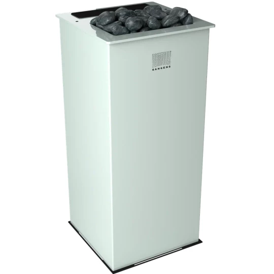 Электрическая банная печь Sangens W20G Glass White