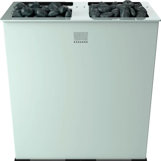 Электрическая банная печь Sangens W40G Glass White
