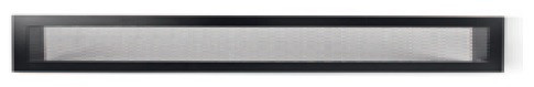 Вентиляционная решетка туннельная с сеткой Metal Design SMD1007TUG темная Вентиляционная решетка туннельная с сеткой Metal Design SMD1007TUG темная