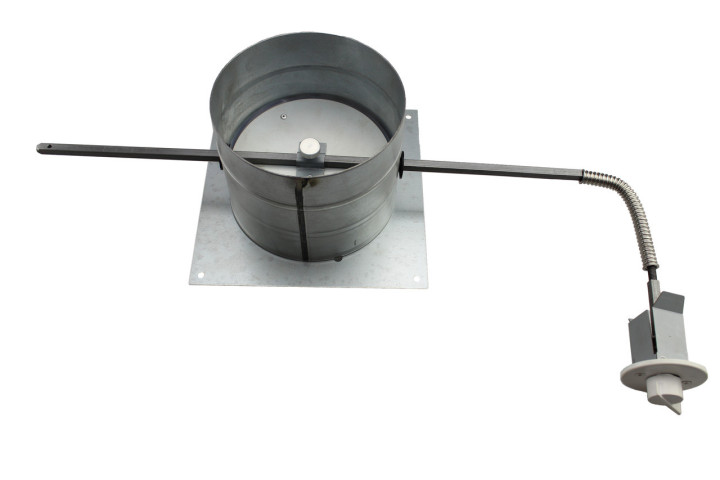 Клапан подачи воздуха с гибким валом с уплотнителем (длинна=750 мм) CB-tec Ø180