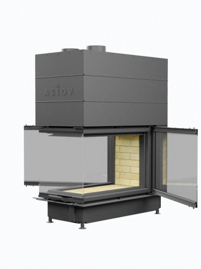 Каминная топка ASTOV П3С 53(84)57 3D