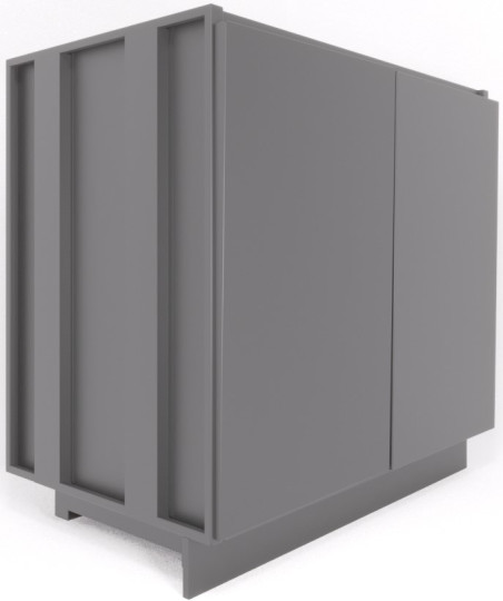 Модуль с 2 дверьми и 1 полкой