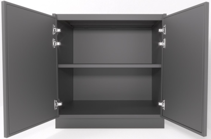 Модуль с 2 дверьми и 1 полкой