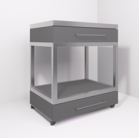 Мобильный модуль со столом