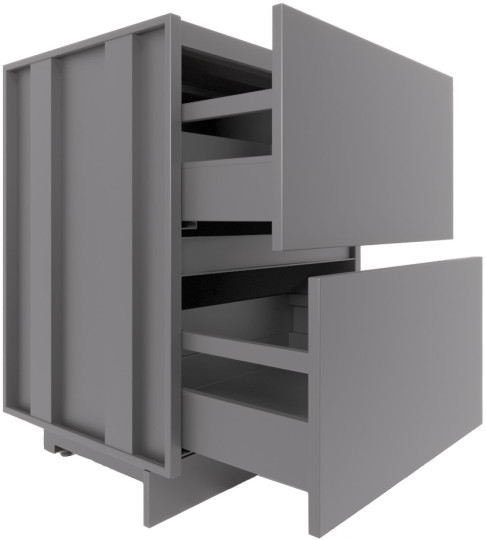 Модуль с 2 выдвижными ящиками