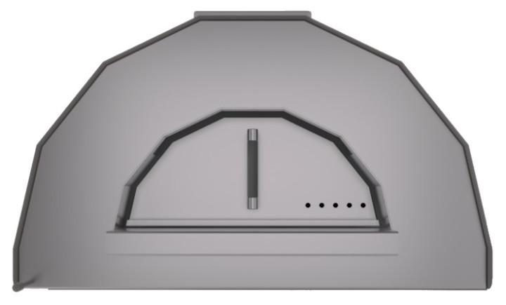 Пицца печь 1000 мм (Русская печь) без дровника
