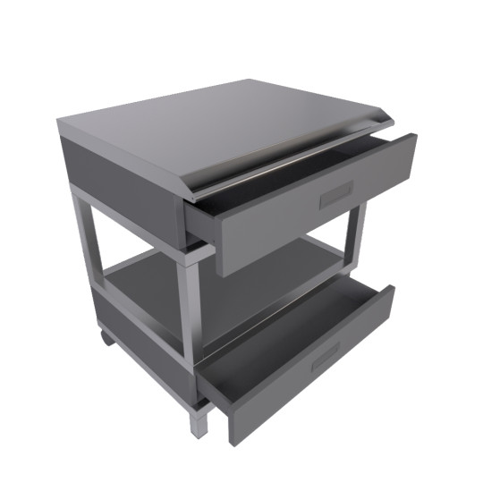 Мобильный модуль со столом