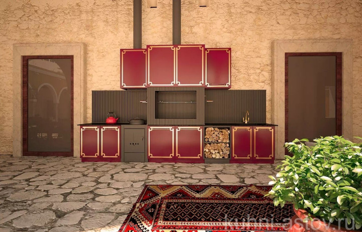 Линейный мангальный комплекс Garnet