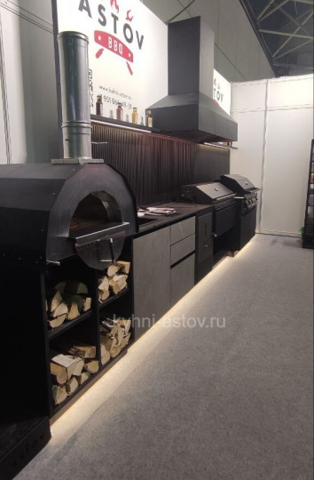 Пицца печь 800 мм (Русская печь) пиццерия без дровника