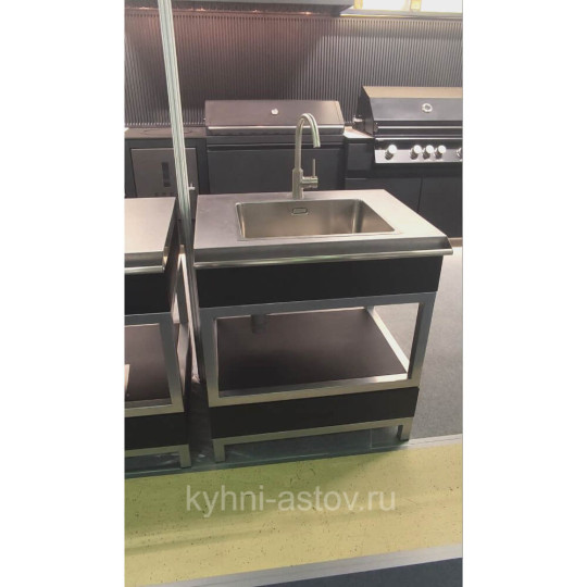 Мобильный модуль с мойкой (мойка и смеситель не входят в комплект)