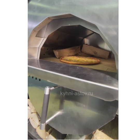 Пицца печь 800 мм (Русская печь) пиццерия без дровника