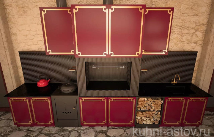 Линейный мангальный комплекс Garnet