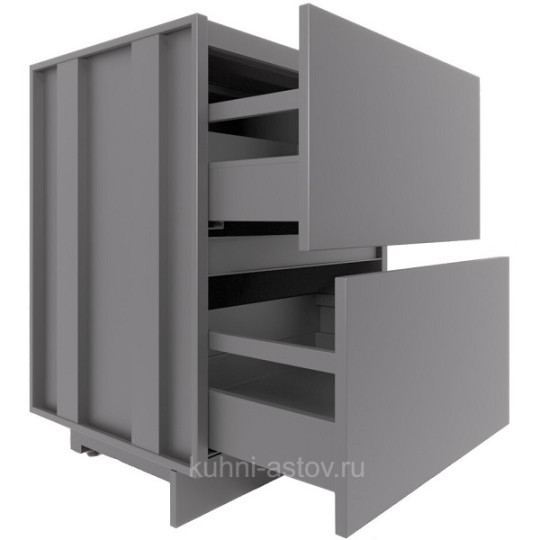 Модуль с 2 выдвижными ящиками